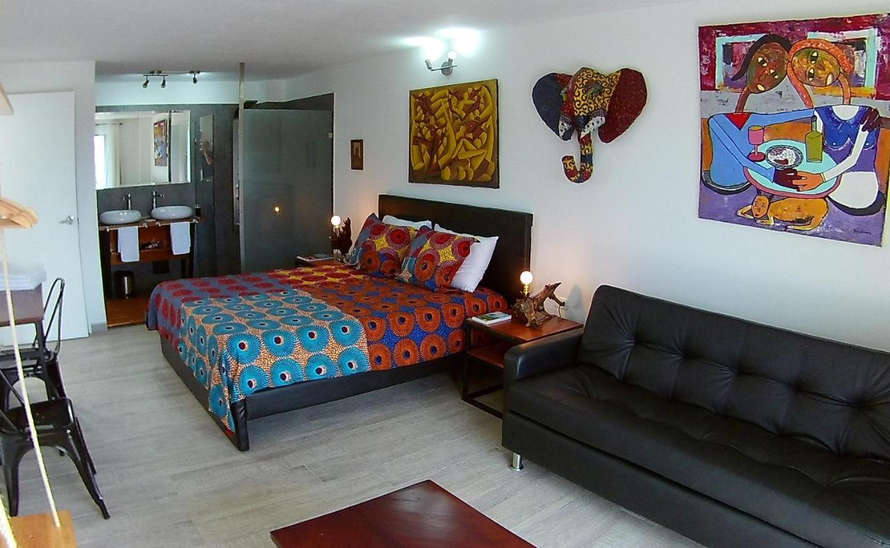 Hotel Casa Azul La Garrucha Jardín Exteriér fotografie