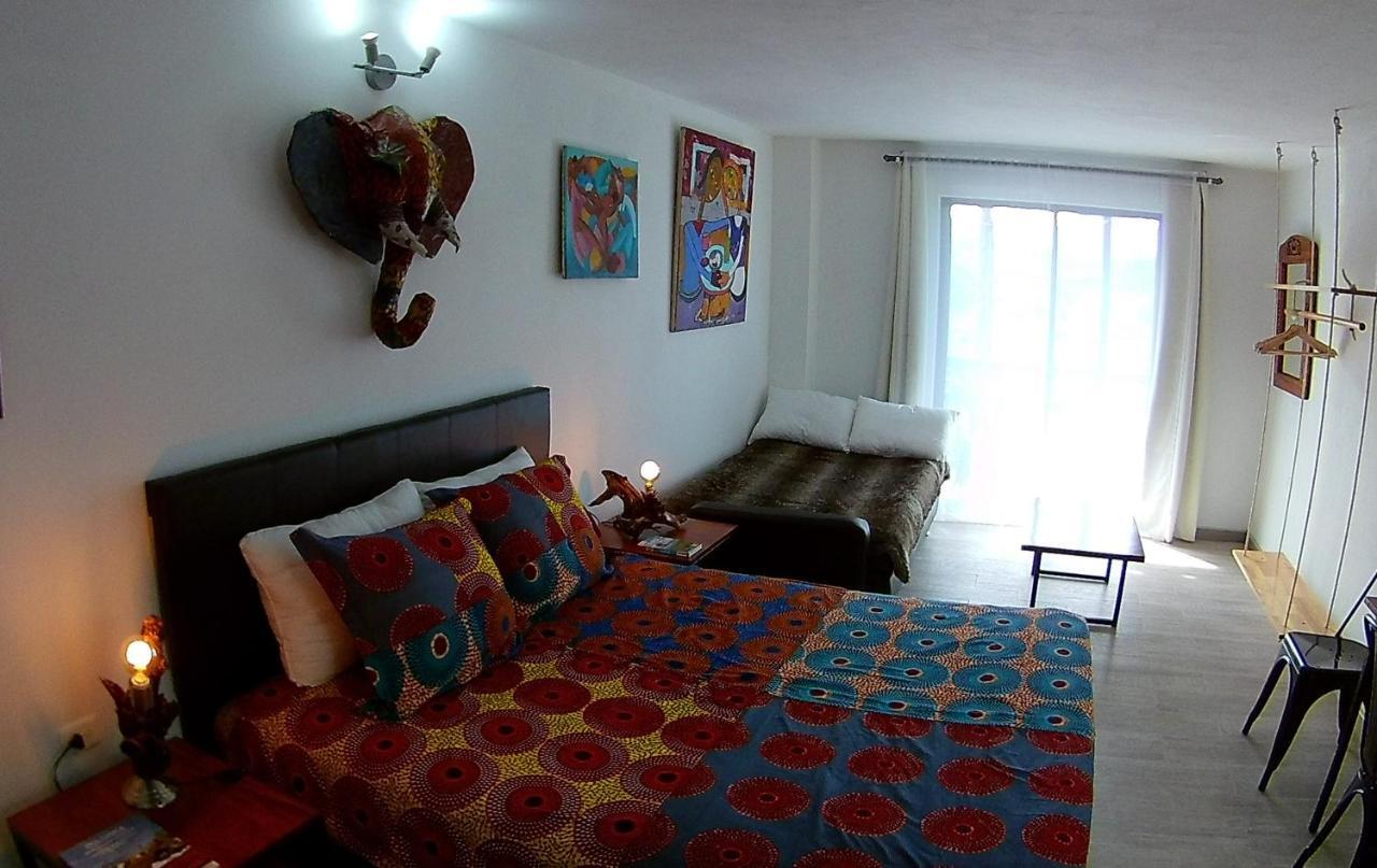 Hotel Casa Azul La Garrucha Jardín Exteriér fotografie